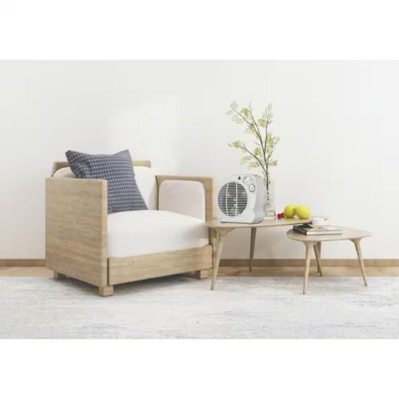 Fan forced heater, overheat protection for added safety. Size Is Small Compact - Picture 3 of 8